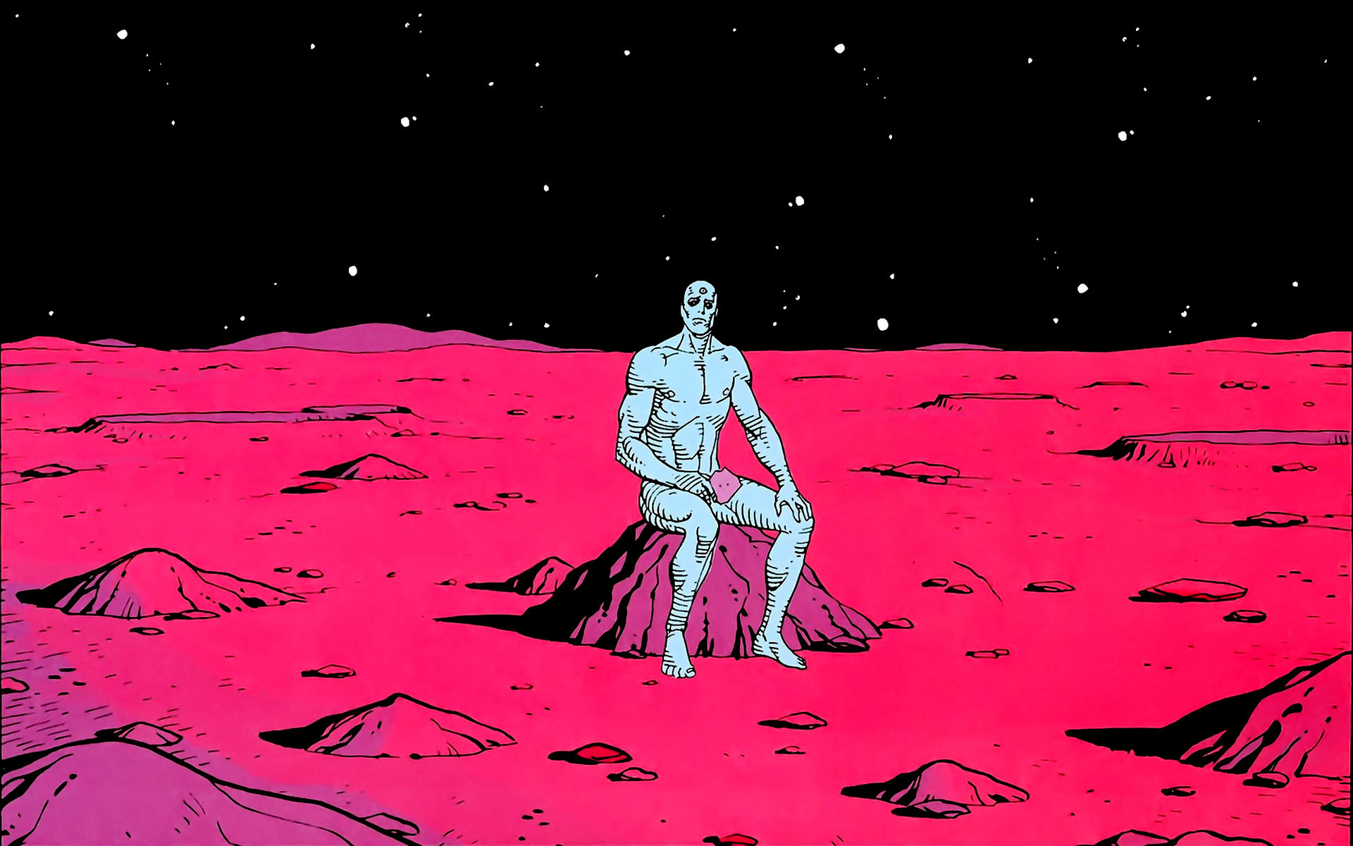 Awesome Doctor Manhattan free wallpaper ID:240615 for hd 1920x1200 computer