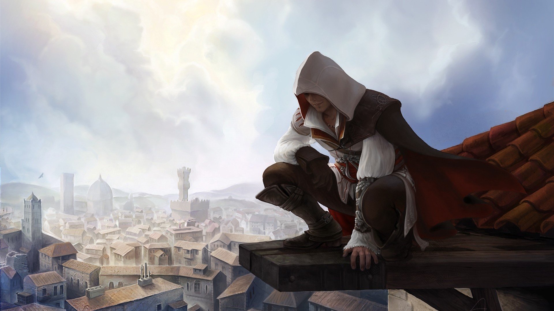 Free download Assassin's Creed 2 wallpaper ID:24372 hd 1920x1080 for PC