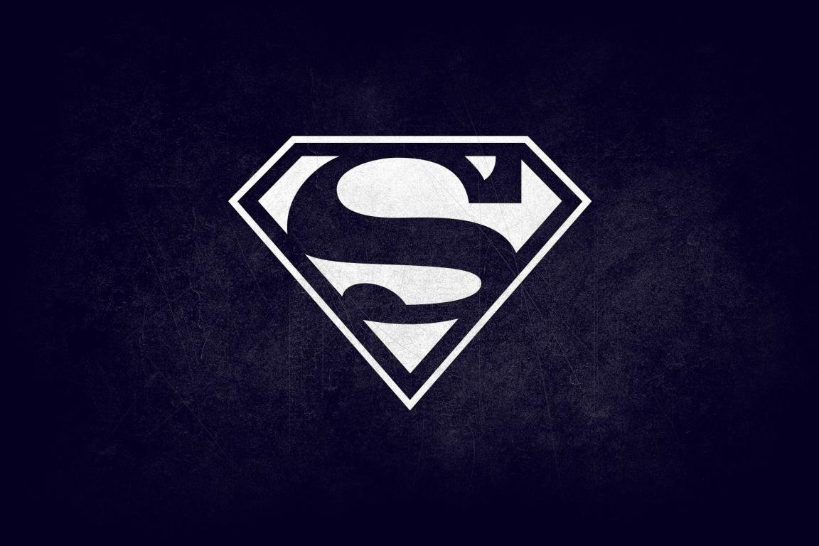 High resolution Superman Logo hd 1152x768 wallpaper ID:456500 for desktop