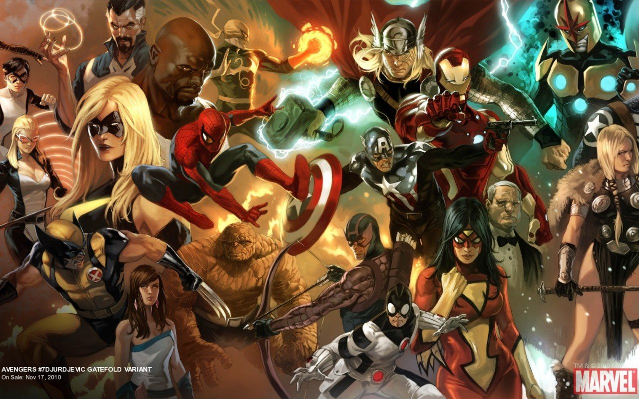 Best Avengers comics background ID:334419 for High Resolution hd 1280x800 computer