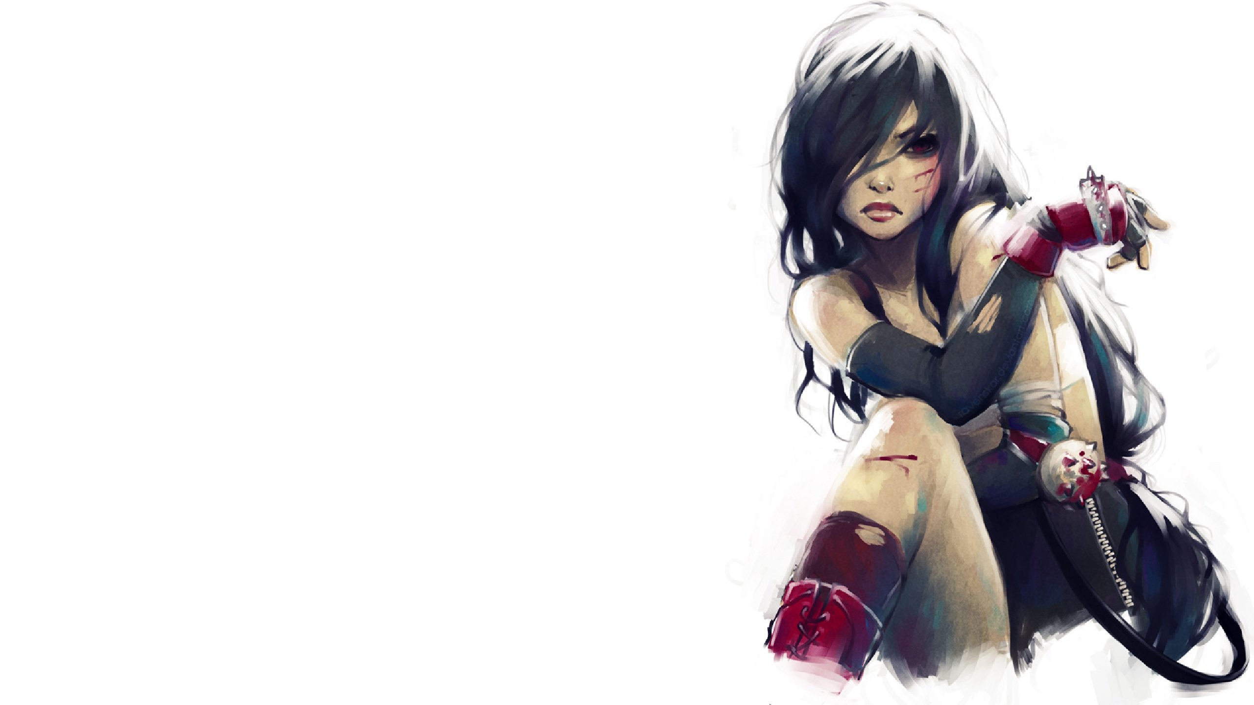 Free download Cool girls art background ID:356127 hd 2560x1440 for PC