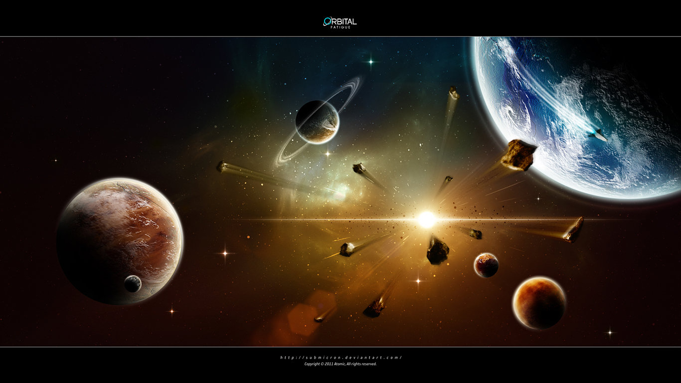 High resolution Planets 1366x768 laptop background ID:152641 for desktop