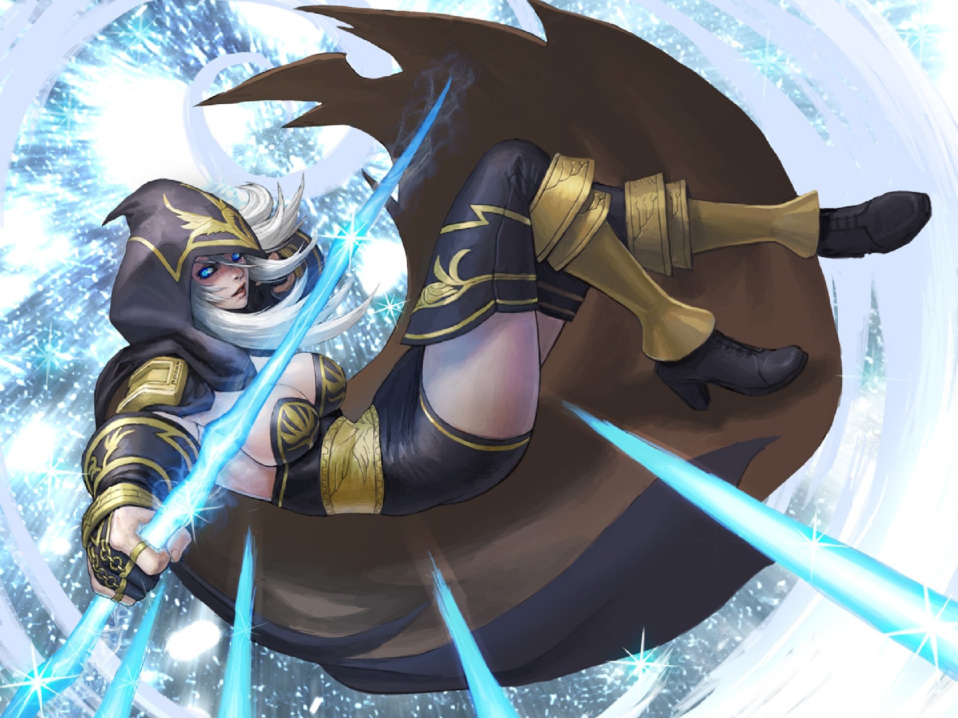 Free download Ashe (League Of Legends) background ID:173355 hd 1920x1440 for PC