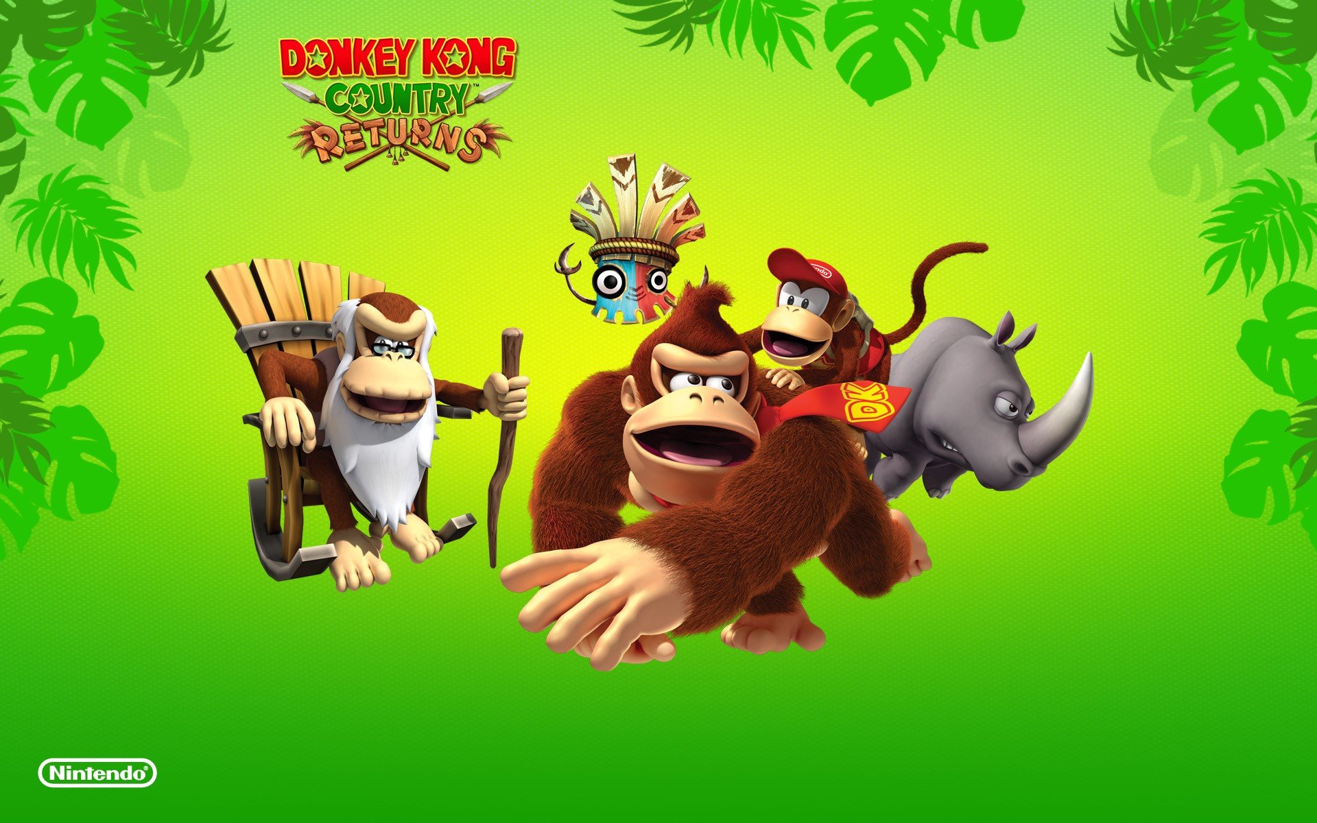 Free download Donkey Kong Country Returns background ID:62502 hd 1920x1200 for computer
