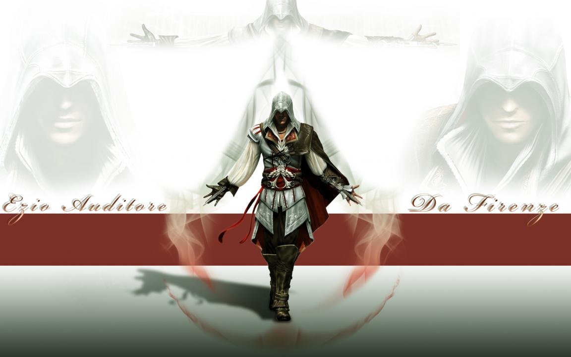 Download hd 1152x720 Ezio (Assassin's Creed) PC background ID:188246 for free