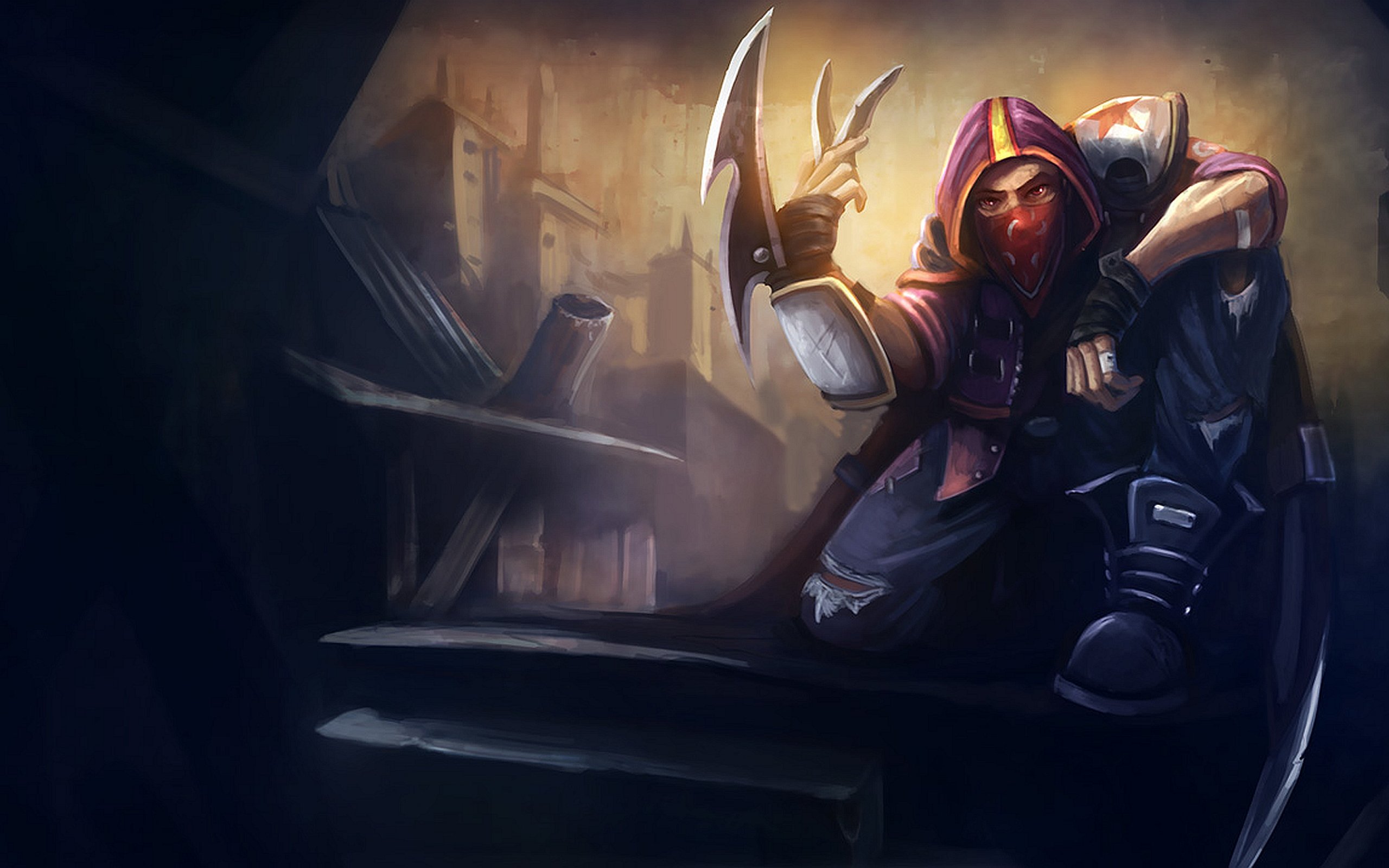 Download hd 2560x1600 Talon (League Of Legends) computer background ID:173800 for free
