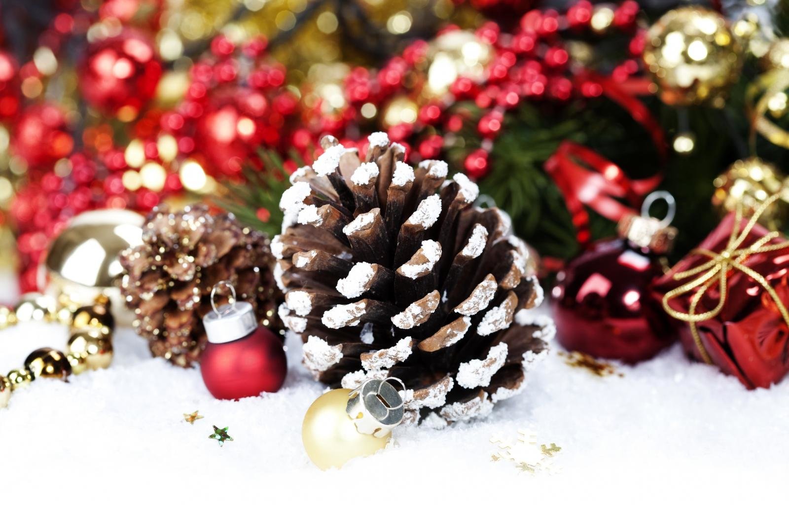 High resolution Christmas Ornaments/Decorations hd 1600x1024 background ID:435550 for computer