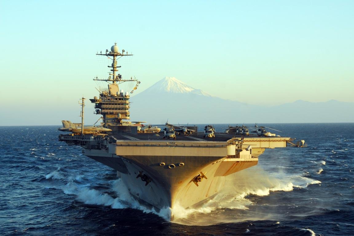 Awesome USS George Washington (CVN-73) free background ID:495735 for hd 1152x768 desktop