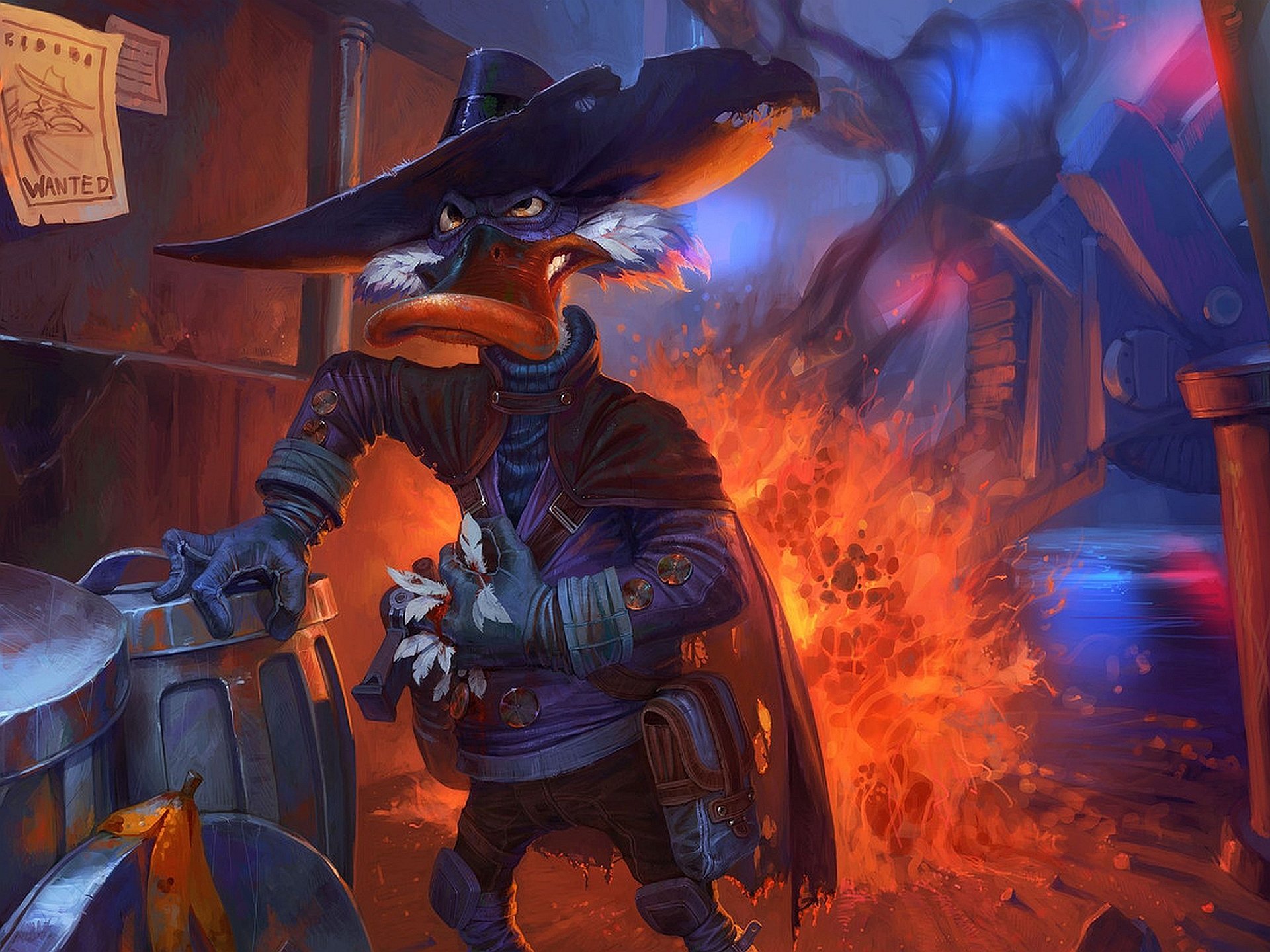 High resolution Darkwing Duck hd 1920x1440 wallpaper ID:246917 for PC