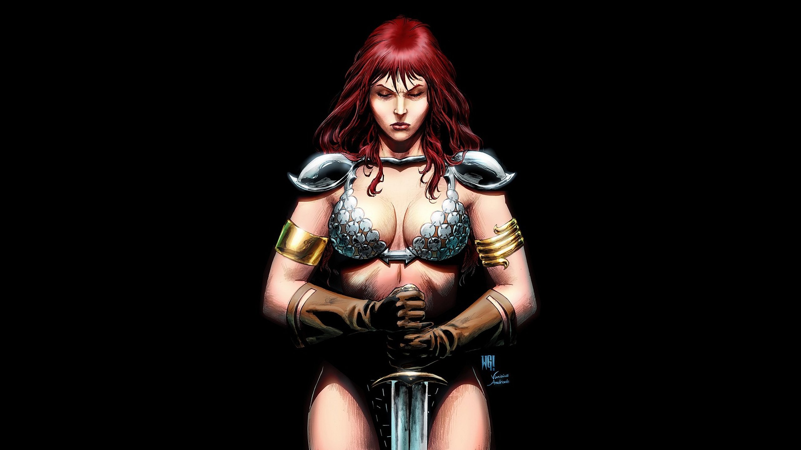 Free download Red Sonja background ID:449827 hd 2560x1440 for computer