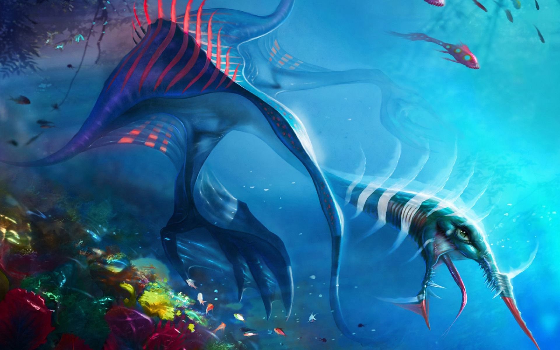 High resolution Sea Monster hd 1920x1200 wallpaper ID:373730 for PC