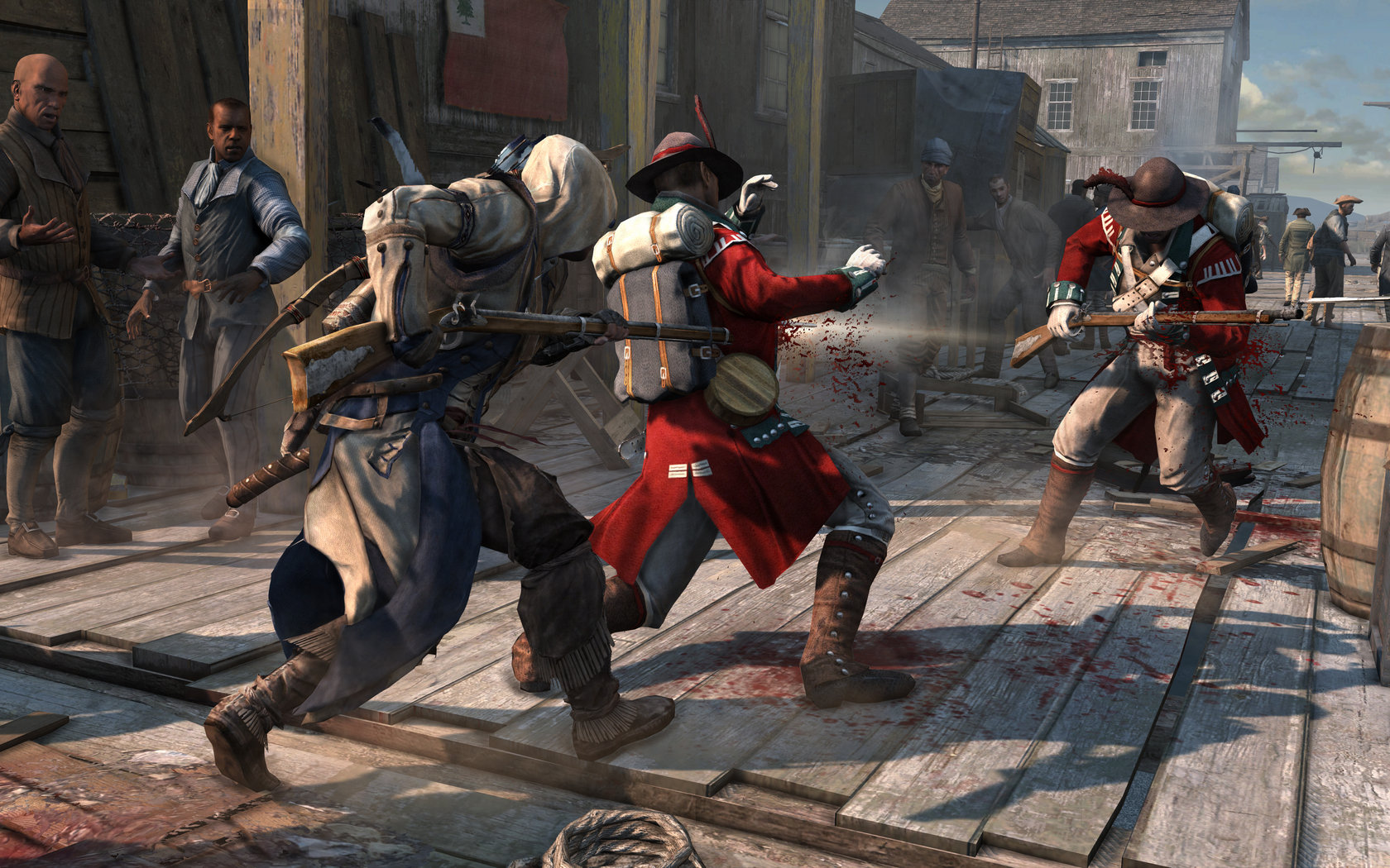Download hd 1680x1050 Assassin's Creed 3 desktop wallpaper ID:447238 for free