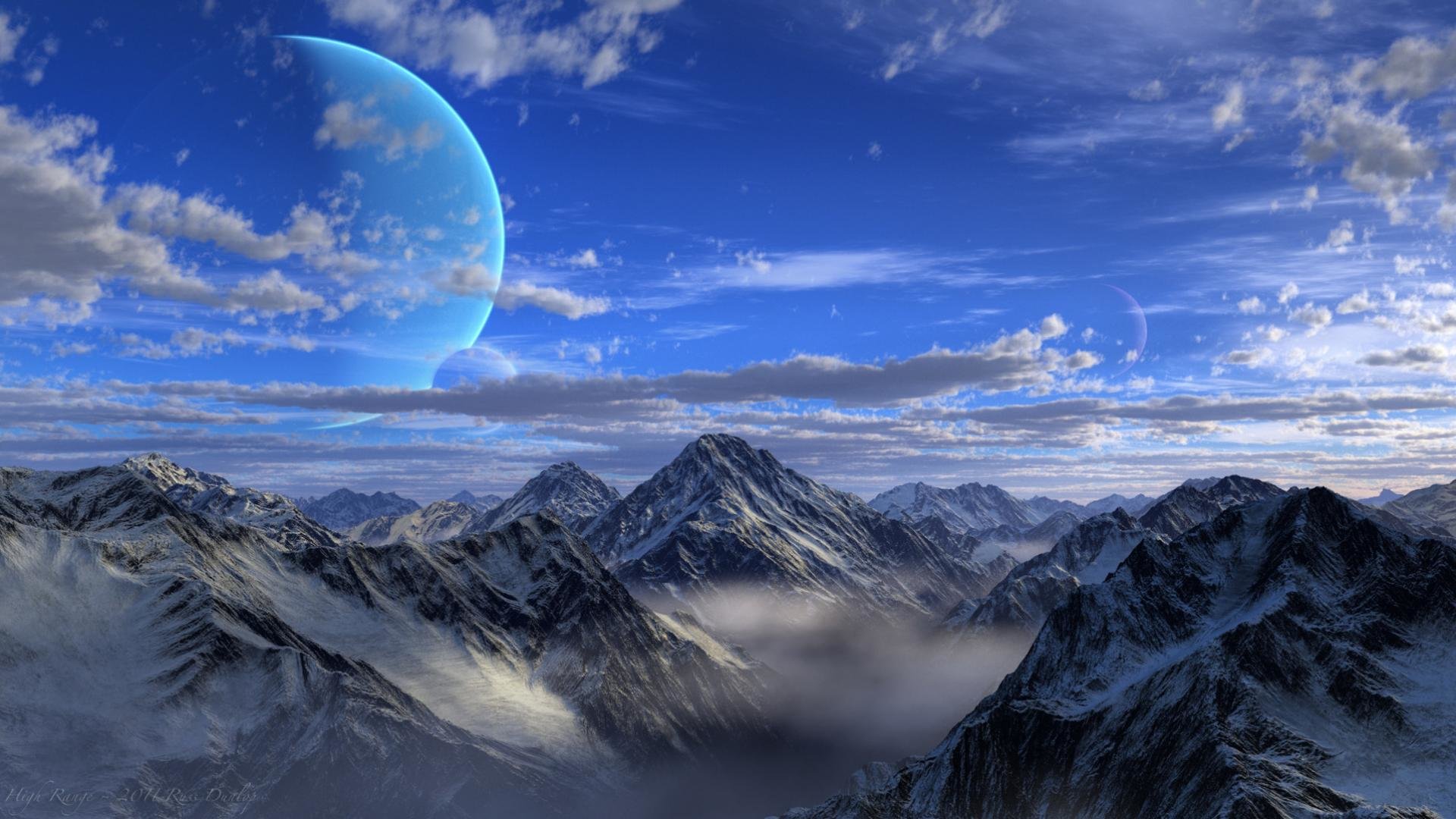 Free download Sci Fi landscape background ID:233098 hd 1920x1080 for computer