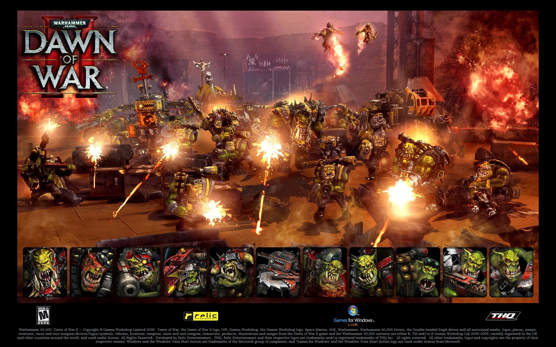 Free download Warhammer 40,000: Dawn Of War 2 background ID:73554 hd 1920x1200 for PC