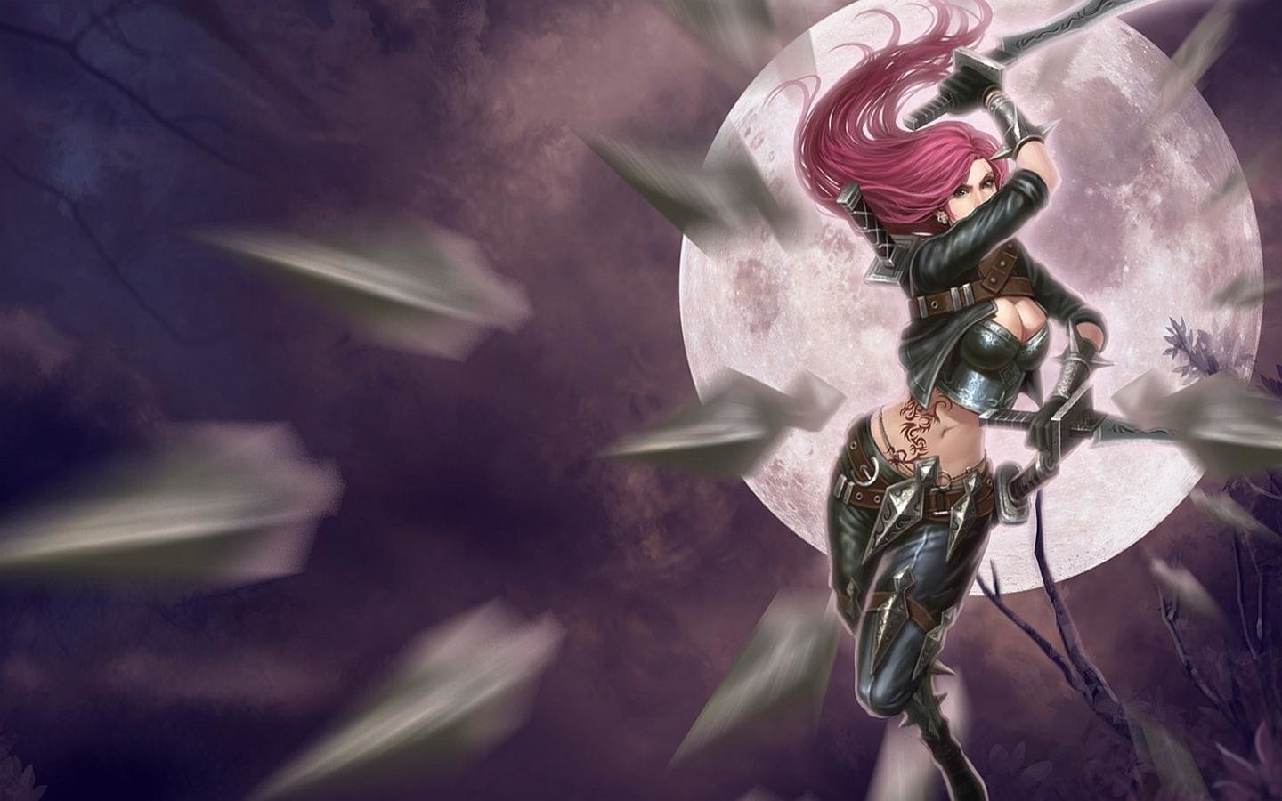 High resolution Katarina (League Of Legends) hd 1440x900 background ID:172175 for computer