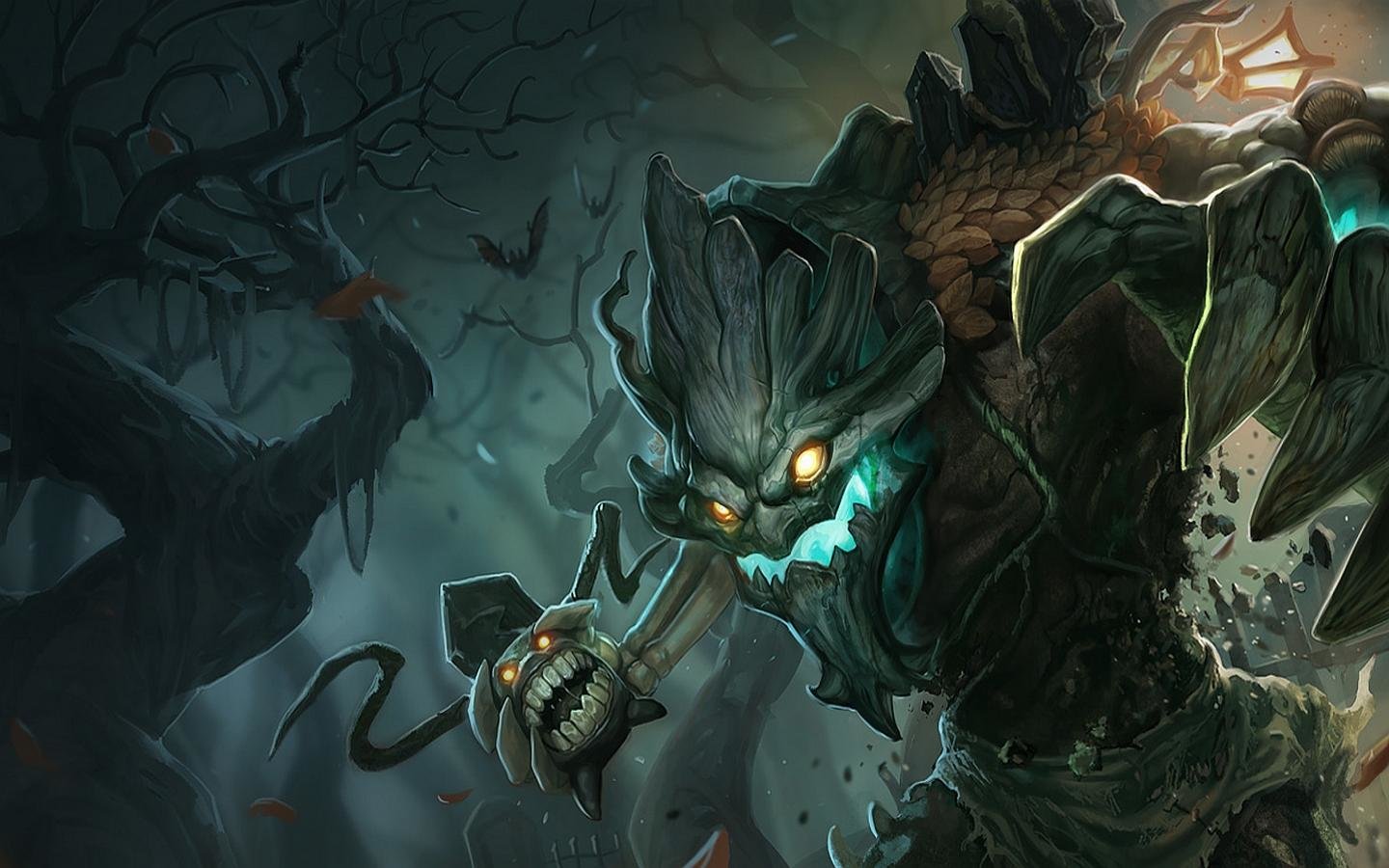 Free Maokai (League Of Legends) high quality background ID:171831 for hd 1440x900 desktop