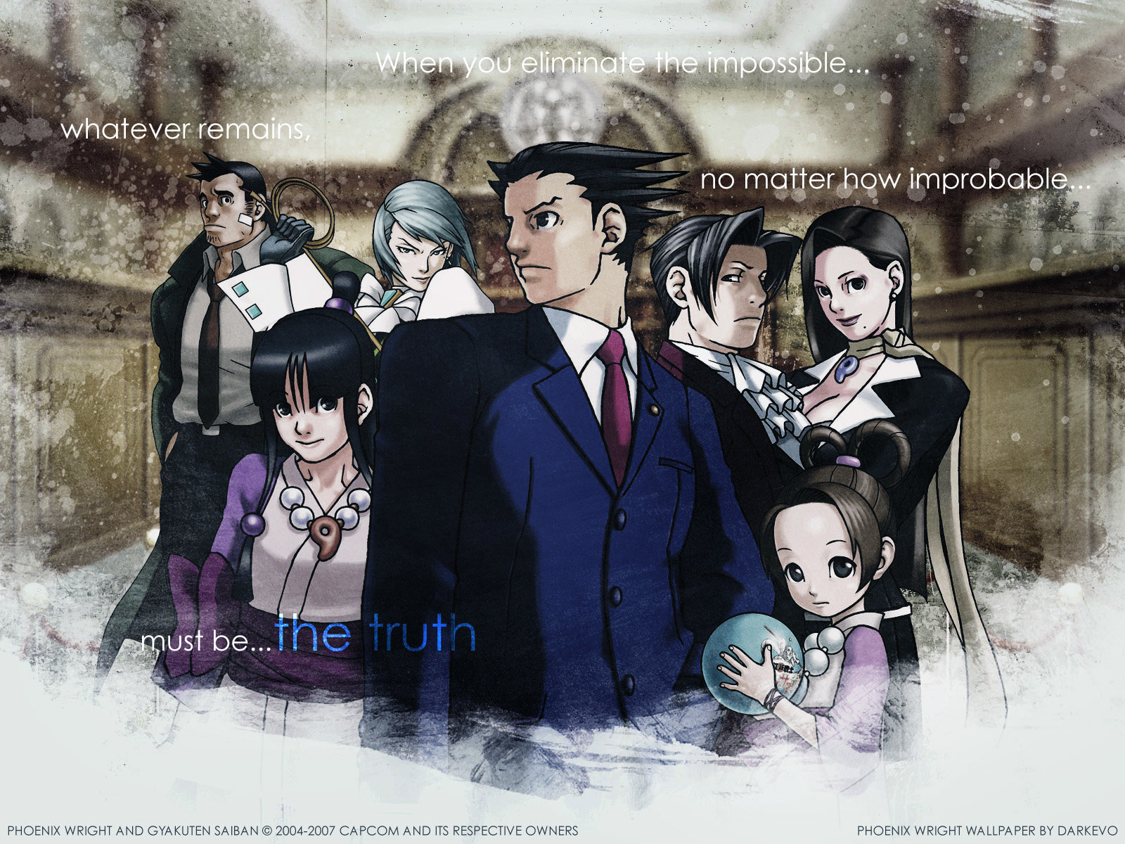 High resolution Phoenix Wright: Ace Attorney hd 1600x1200 background ID:132206 for PC