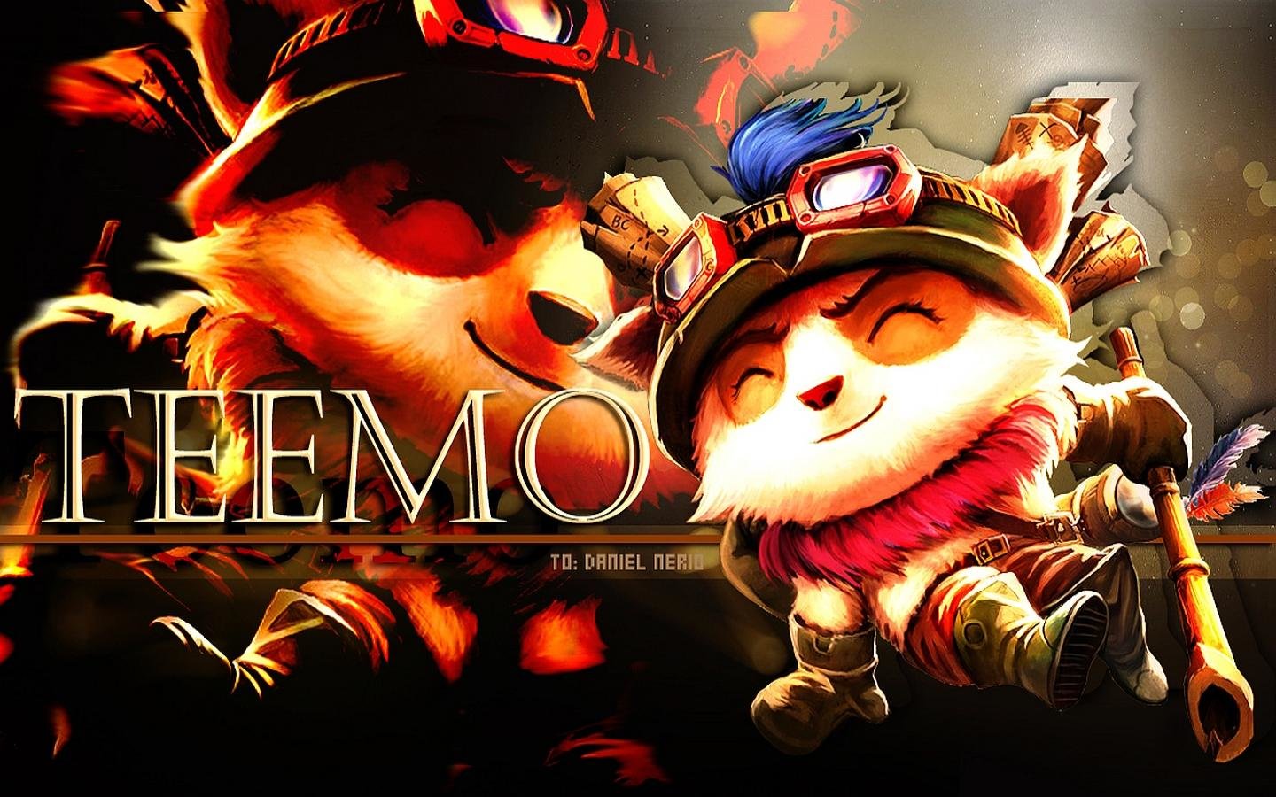 Download hd 1440x900 Teemo PC wallpaper ID:171221 for free