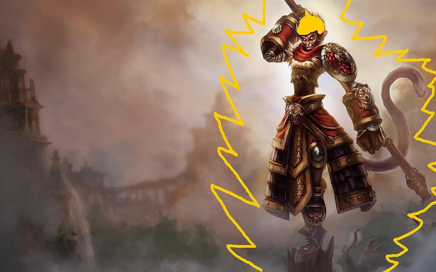 Free Wukong (League Of Legends) high quality background ID:171370 for hd 1440x900 PC
