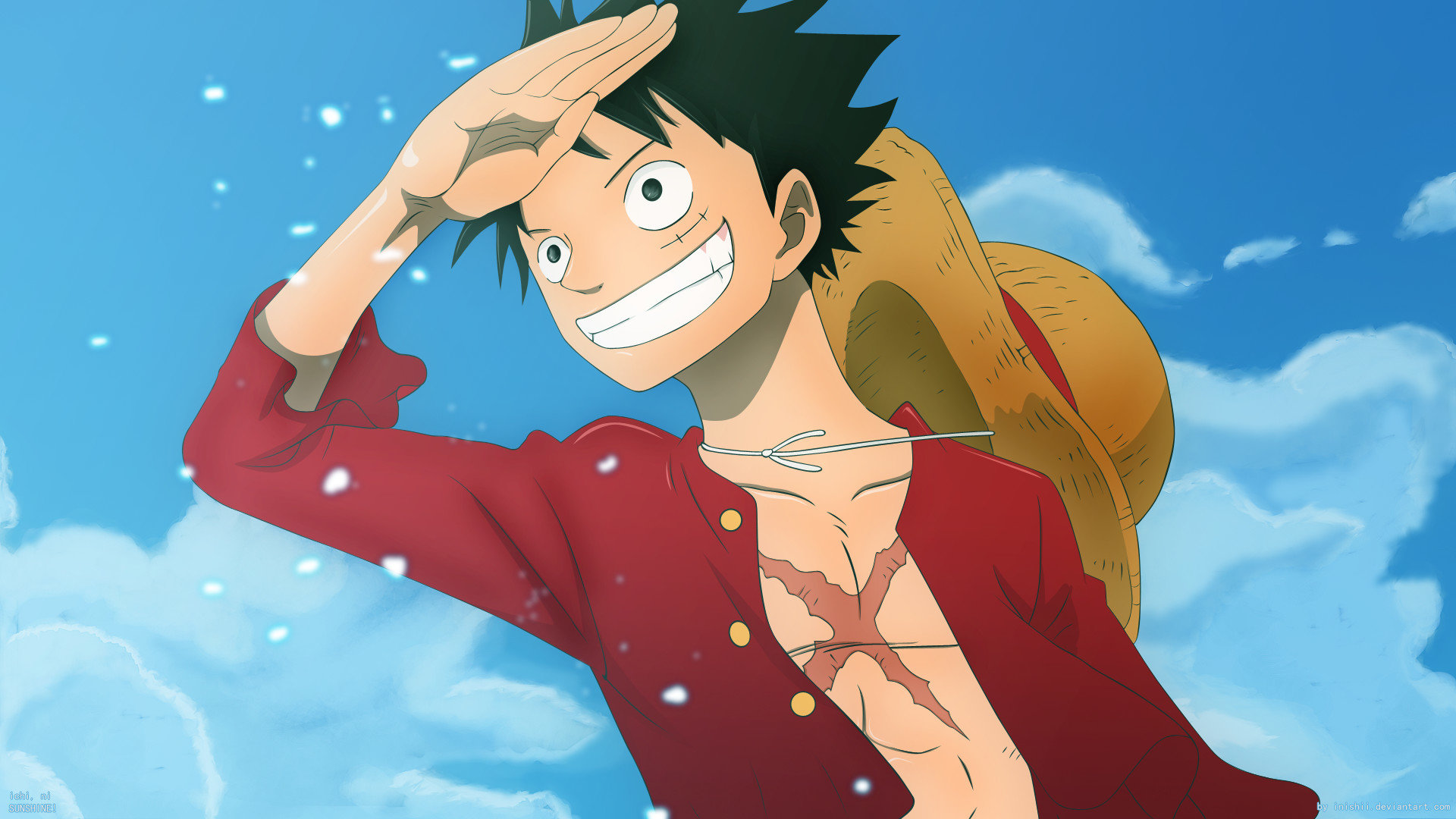 Best Monkey D. Luffy background ID:313969 for High Resolution 1080p computer