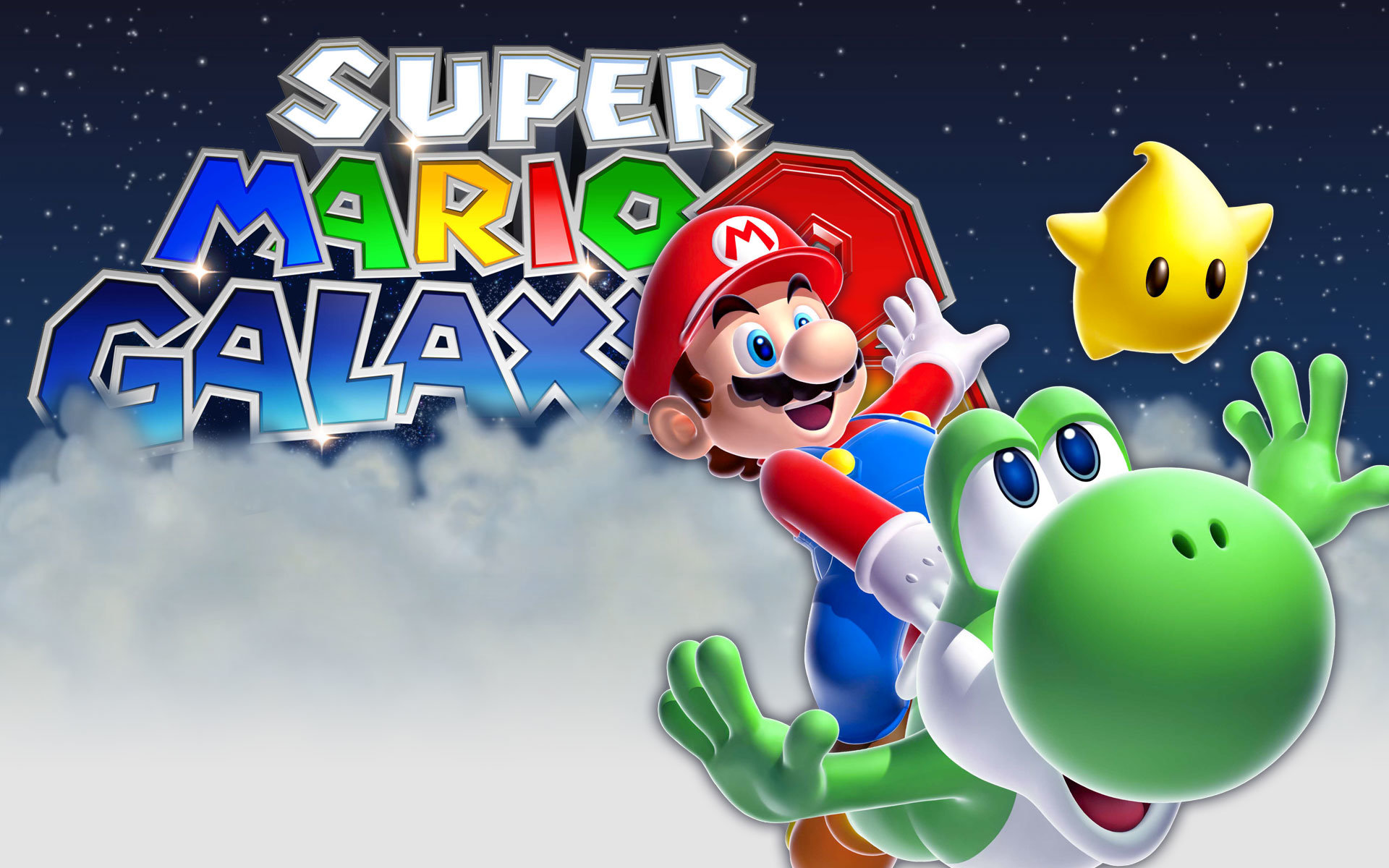 Super Mario Galaxy 2 HD Backgrounds for 1920x1200 desktop.