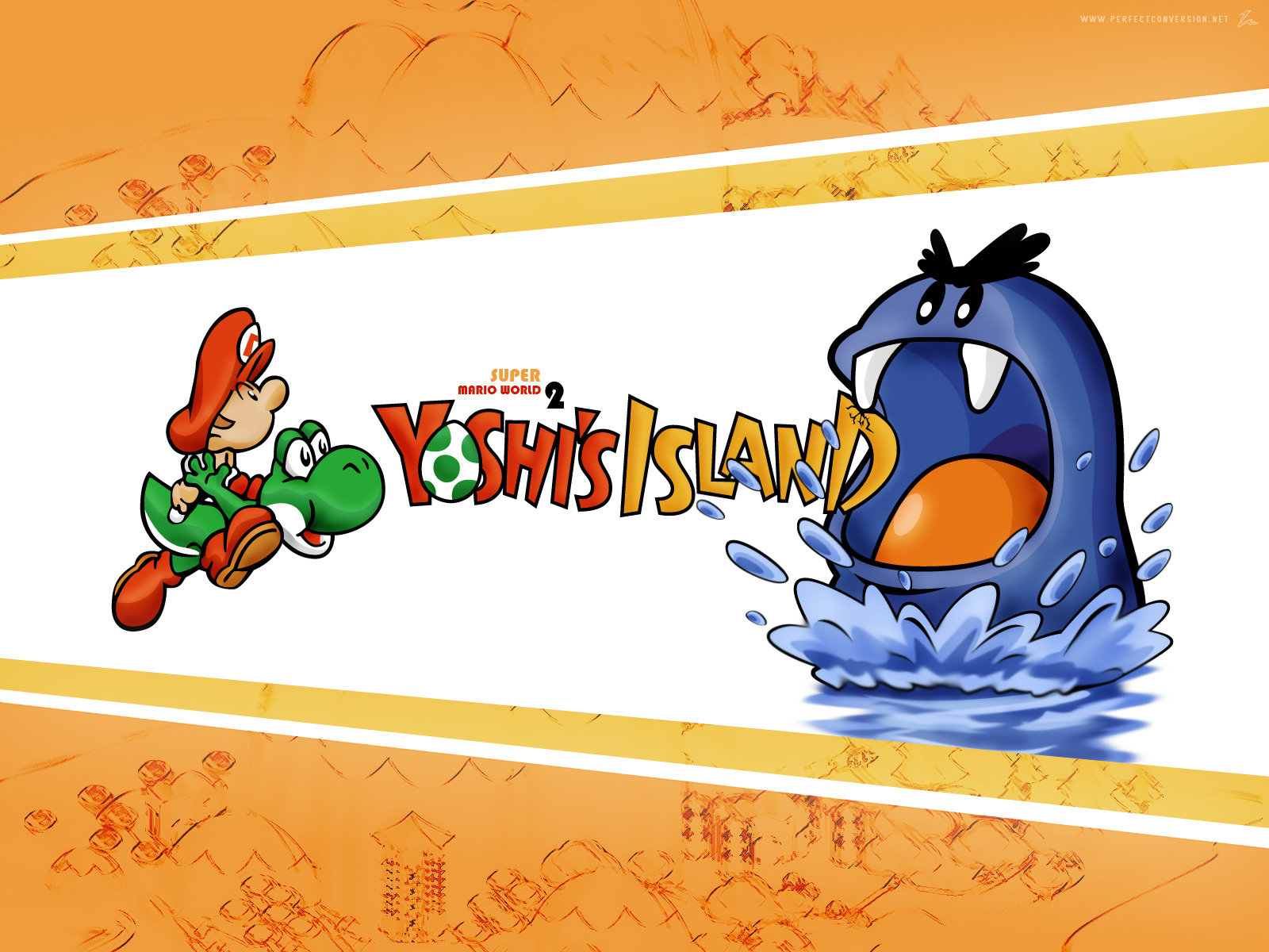 Download hd 1600x1200 Super Mario World 2: Yoshi's Island desktop wallpaper ID:321672 for free