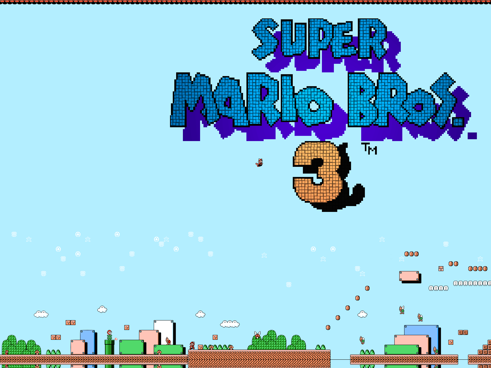 Free download Super Mario Bros. 3 background ID:399307 hd 1600x1200 for desktop