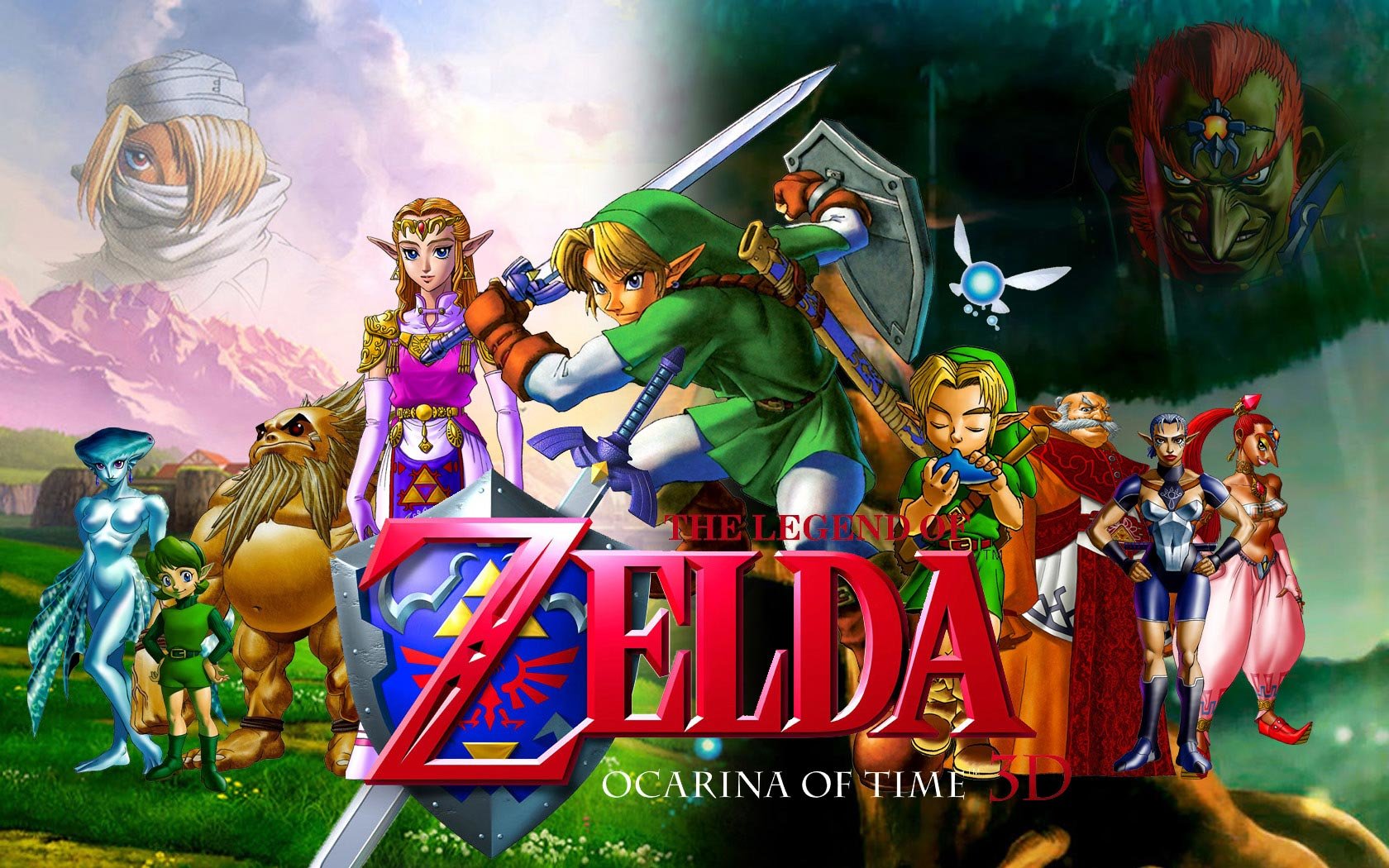 Free download The Legend Of Zelda: Ocarina Of Time background ID:151663 hd 1680x1050 for PC