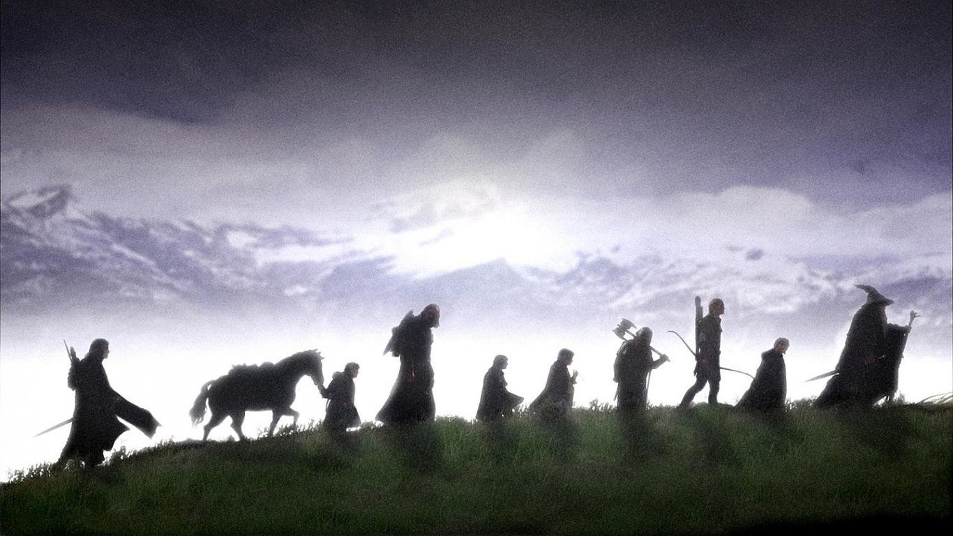 Download 1366x768 laptop The Lord Of The Rings: The Fellowship Of The Ring desktop background ID:194672 for free