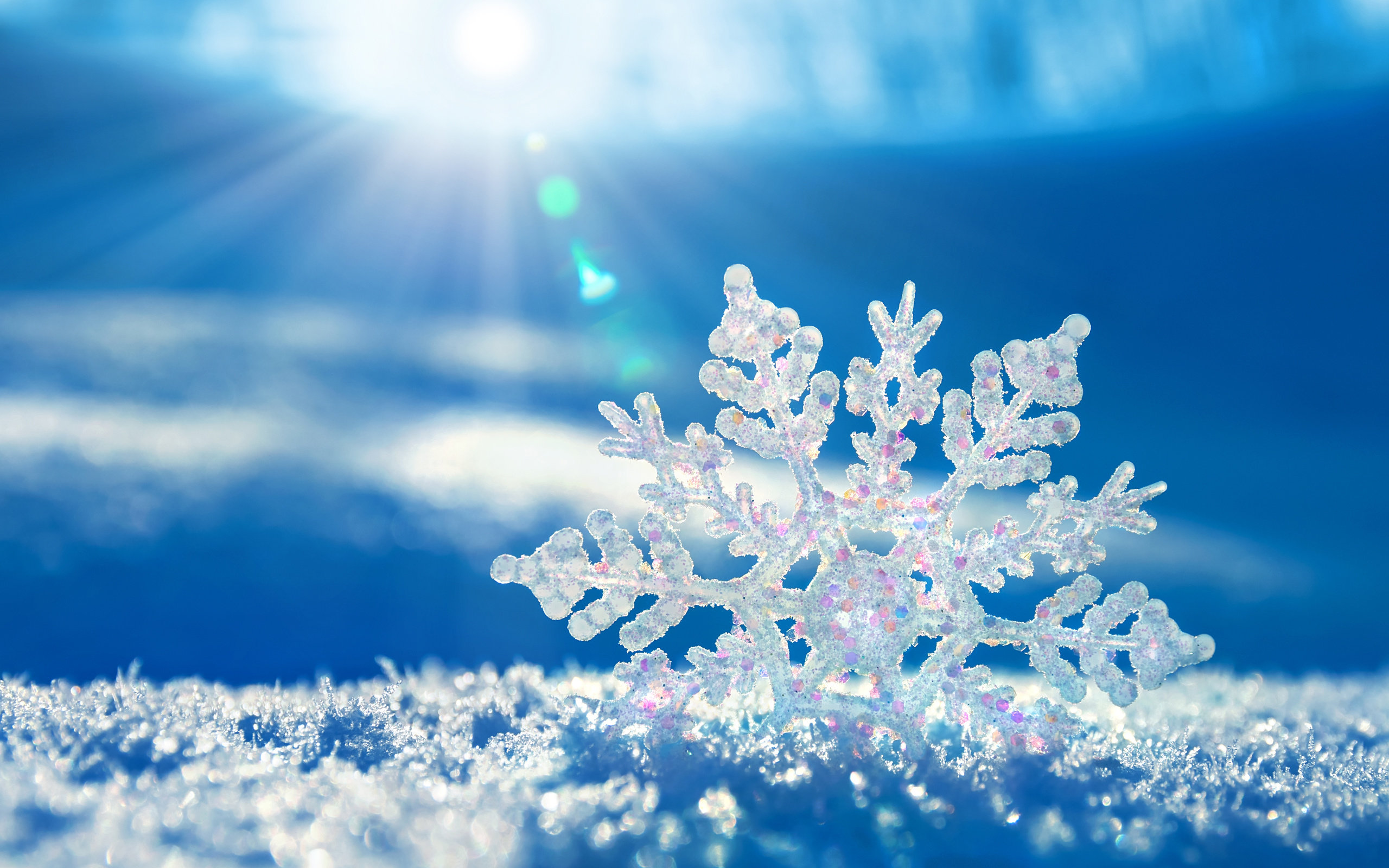 Best Snowflake wallpaper ID:45427 for High Resolution hd 2560x1600 PC