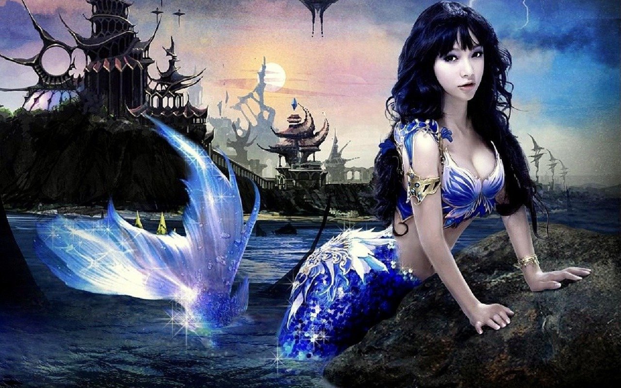 Best Mermaid background ID:329409 for High Resolution hd 1280x800 PC