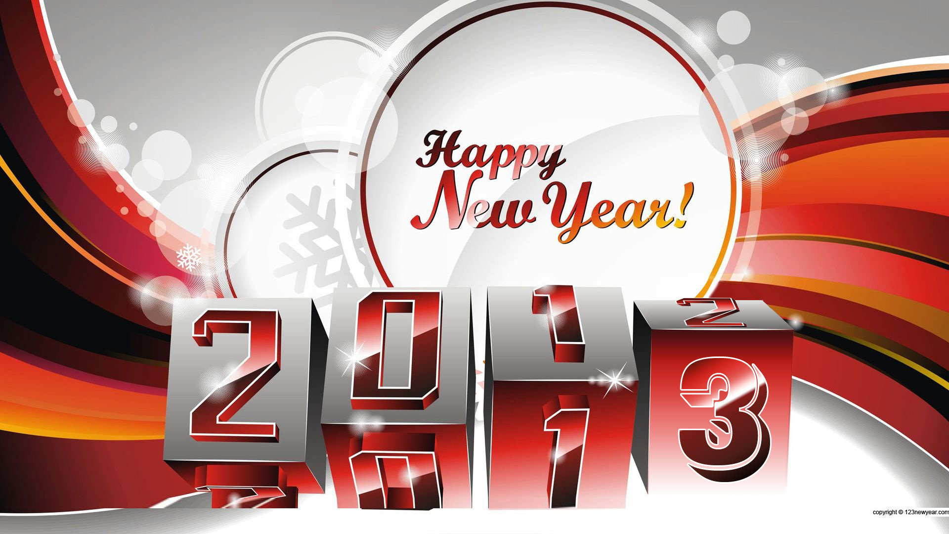 Awesome New Year 2013 free wallpaper ID:115000 for full hd 1920x1080 PC