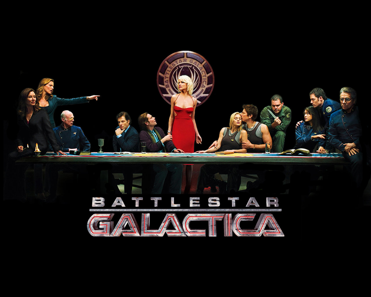 Download hd 1280x1024 Battlestar Galactica serial computer wallpaper ID:122753 for free