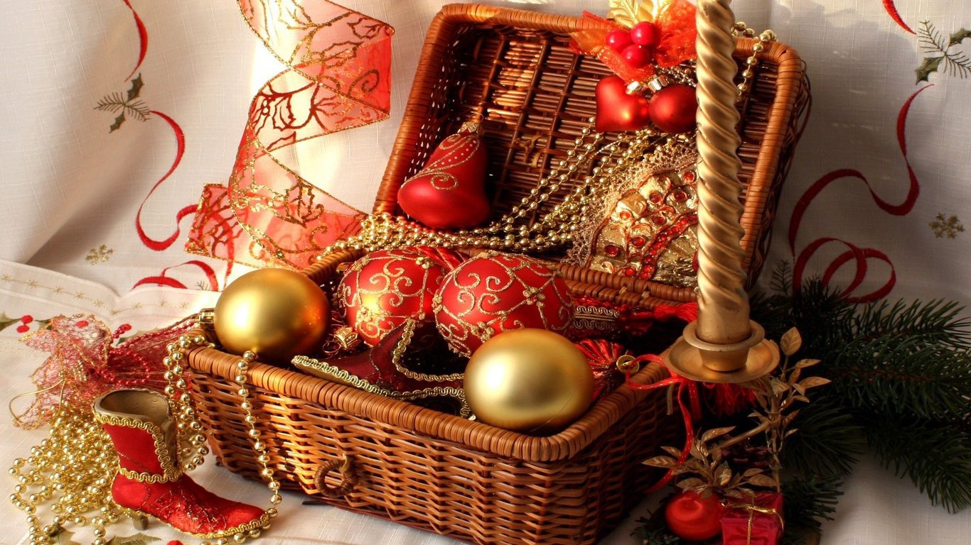High resolution Christmas Ornaments/Decorations hd 1366x768 background ID:435703 for computer