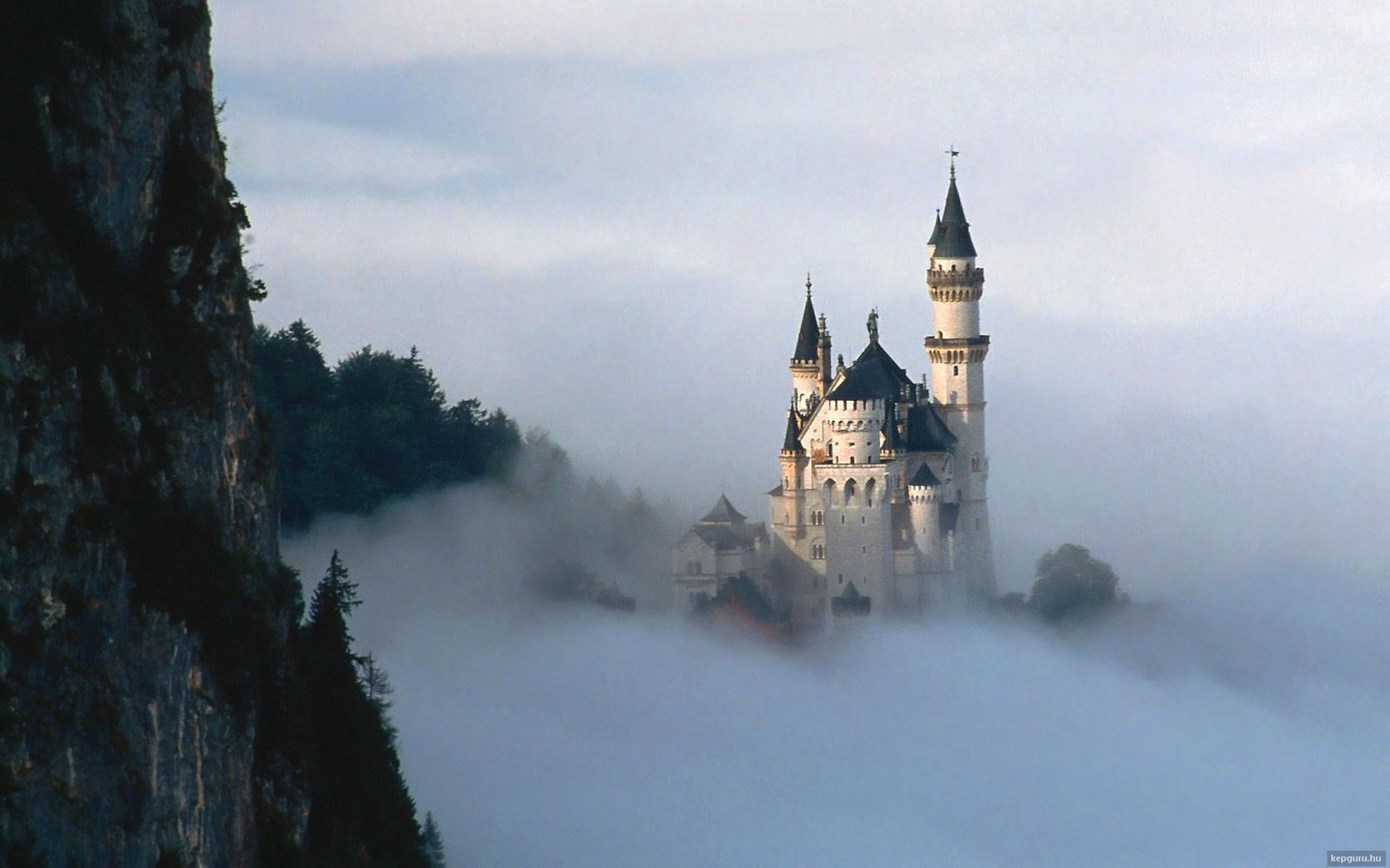 Awesome Neuschwanstein Castle free background ID:492738 for hd 1680x1050 PC