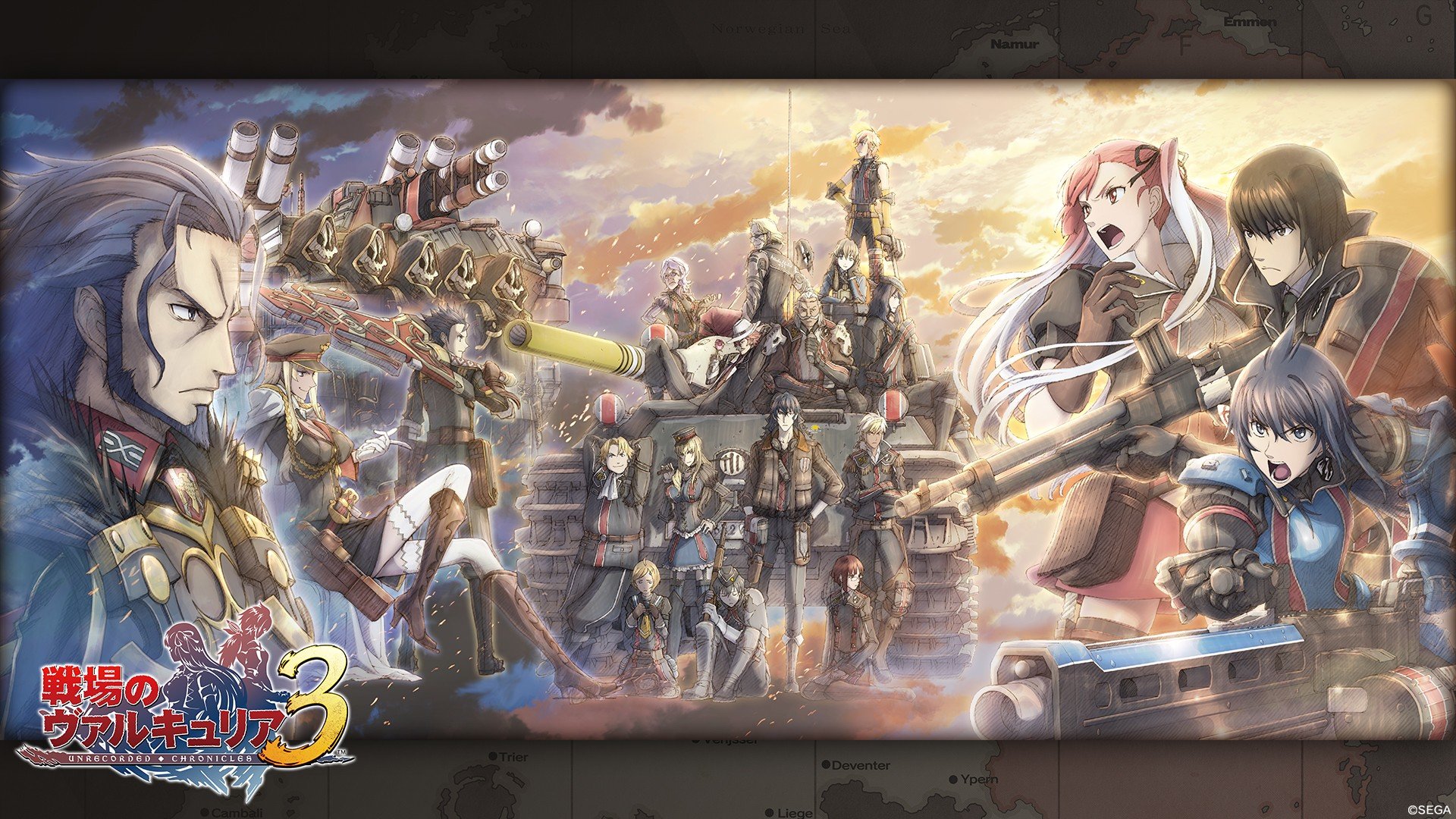 High resolution Valkyria Chronicles hd 1920x1080 background ID:190870 for desktop