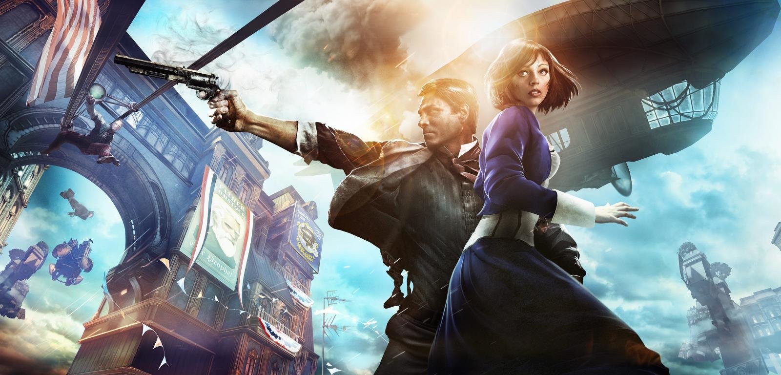 Awesome Bioshock Infinite free background ID:131596 for hd 1600x768 PC