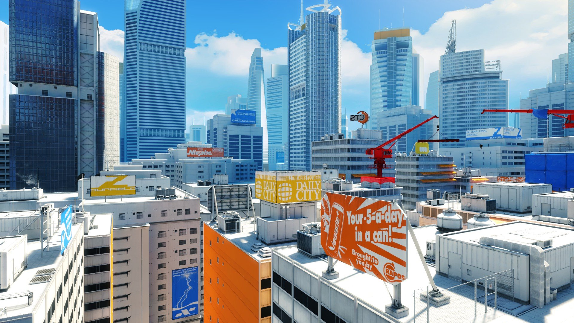 High resolution Mirror's Edge 1080p background ID:324571 for PC