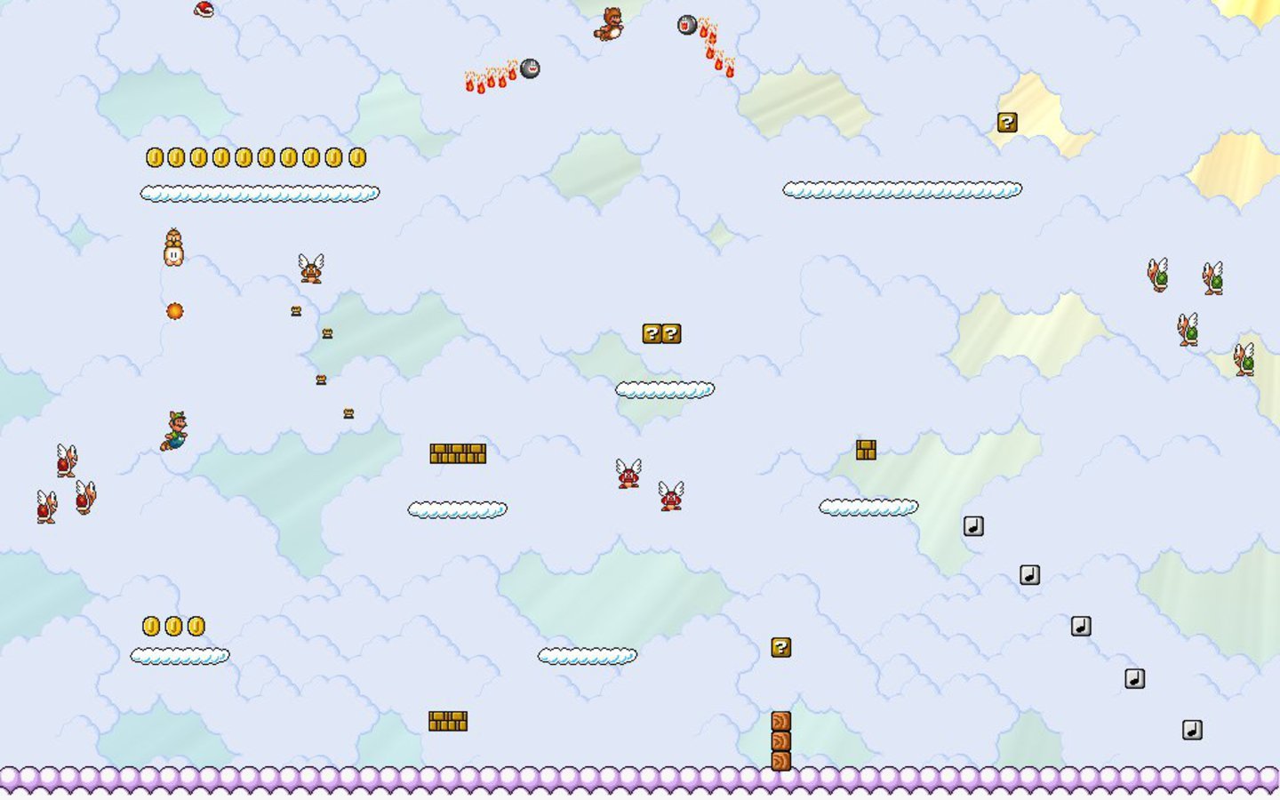 Best Super Mario Bros. 3 background ID:399309 for High Resolution hd 1440x900 computer