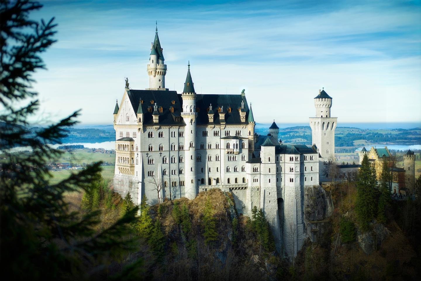 Free Neuschwanstein Castle high quality background ID:492681 for hd 1440x960 PC