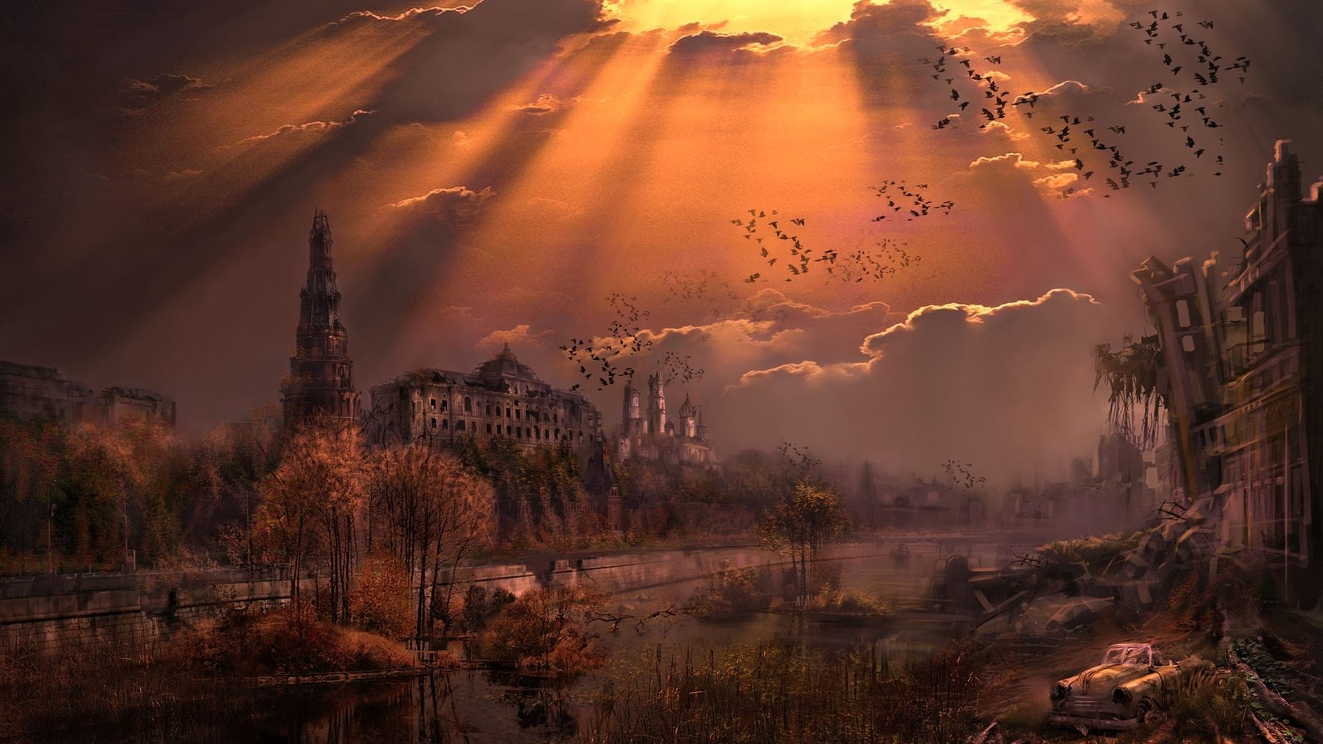 Best Post Apocalyptic background ID:325161 for High Resolution full hd PC