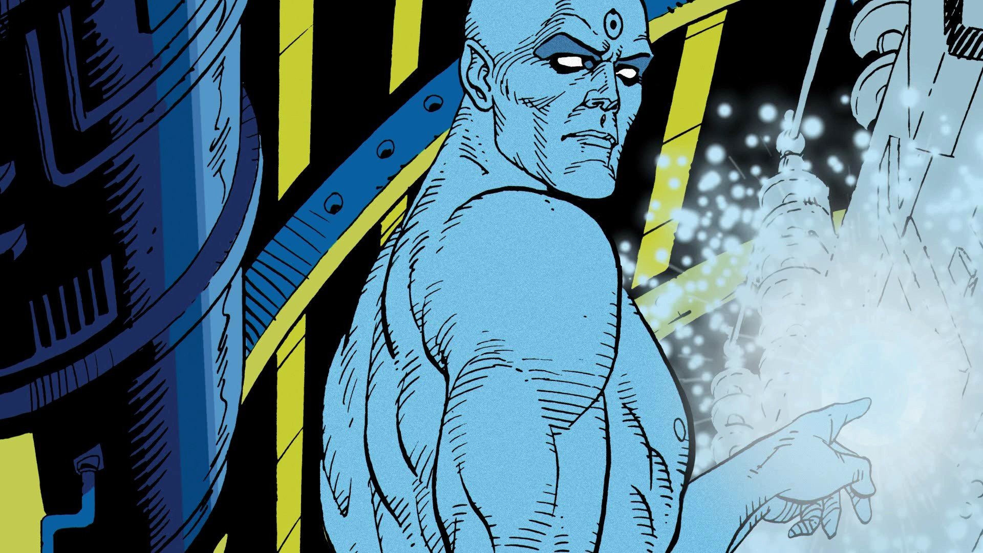 Download full hd 1080p Doctor Manhattan computer wallpaper ID:240702 for free