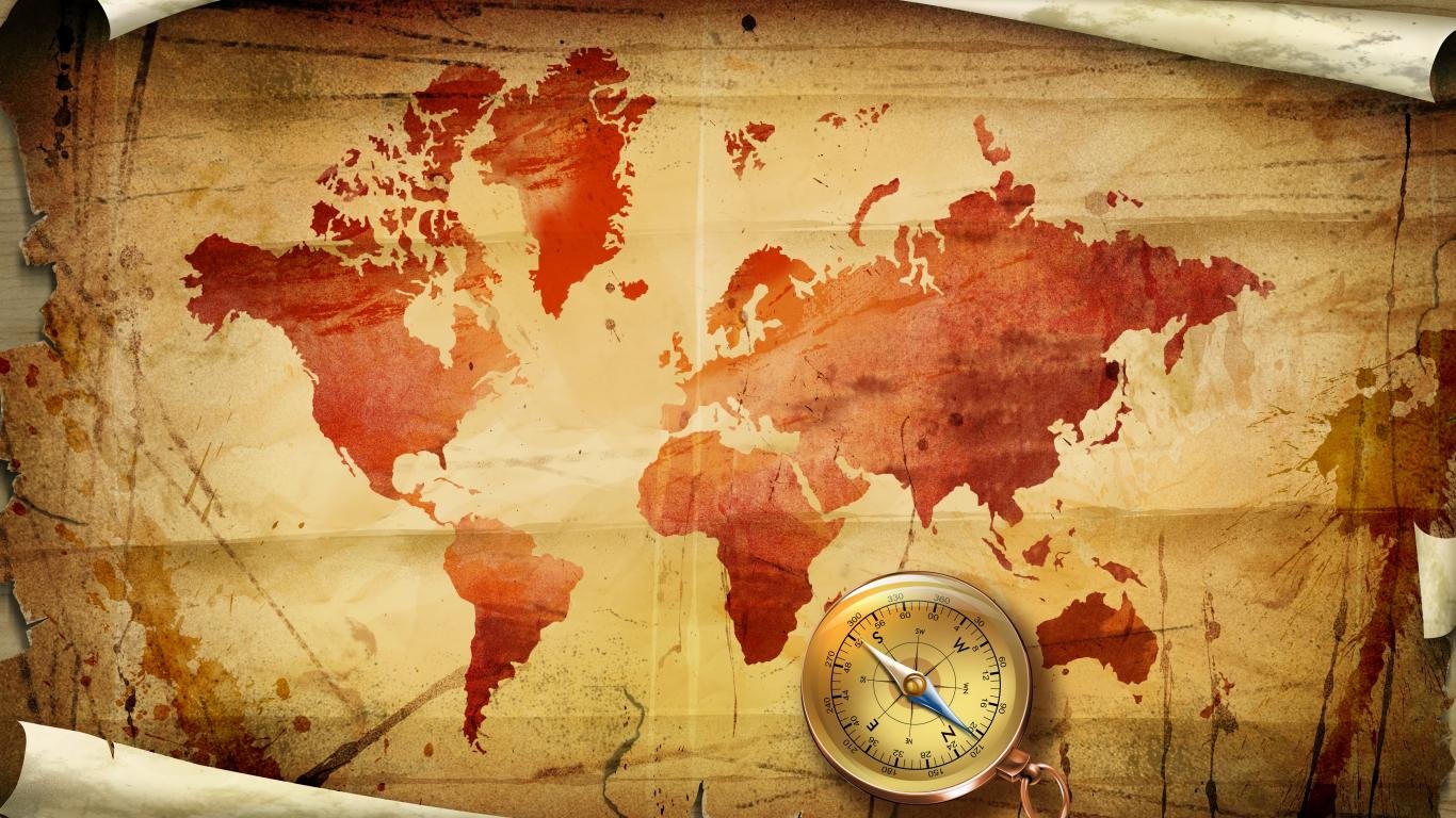 Awesome World Map free wallpaper ID:486364 for hd 1366x768 desktop