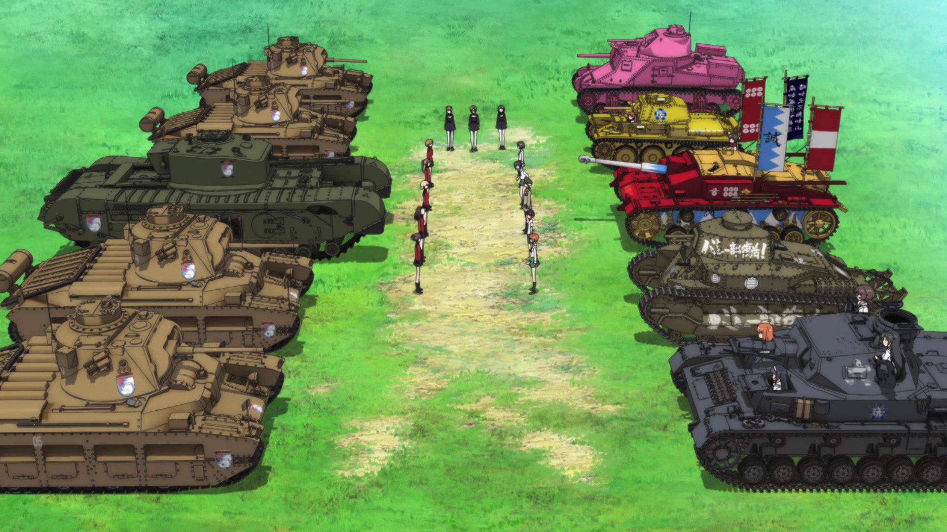 Awesome Girls Und Panzer free background ID:208242 for hd 1080p desktop