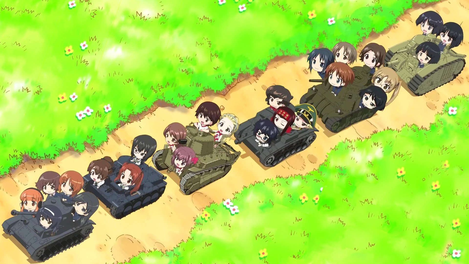 Awesome Girls Und Panzer free wallpaper ID:208299 for full hd 1920x1080 PC