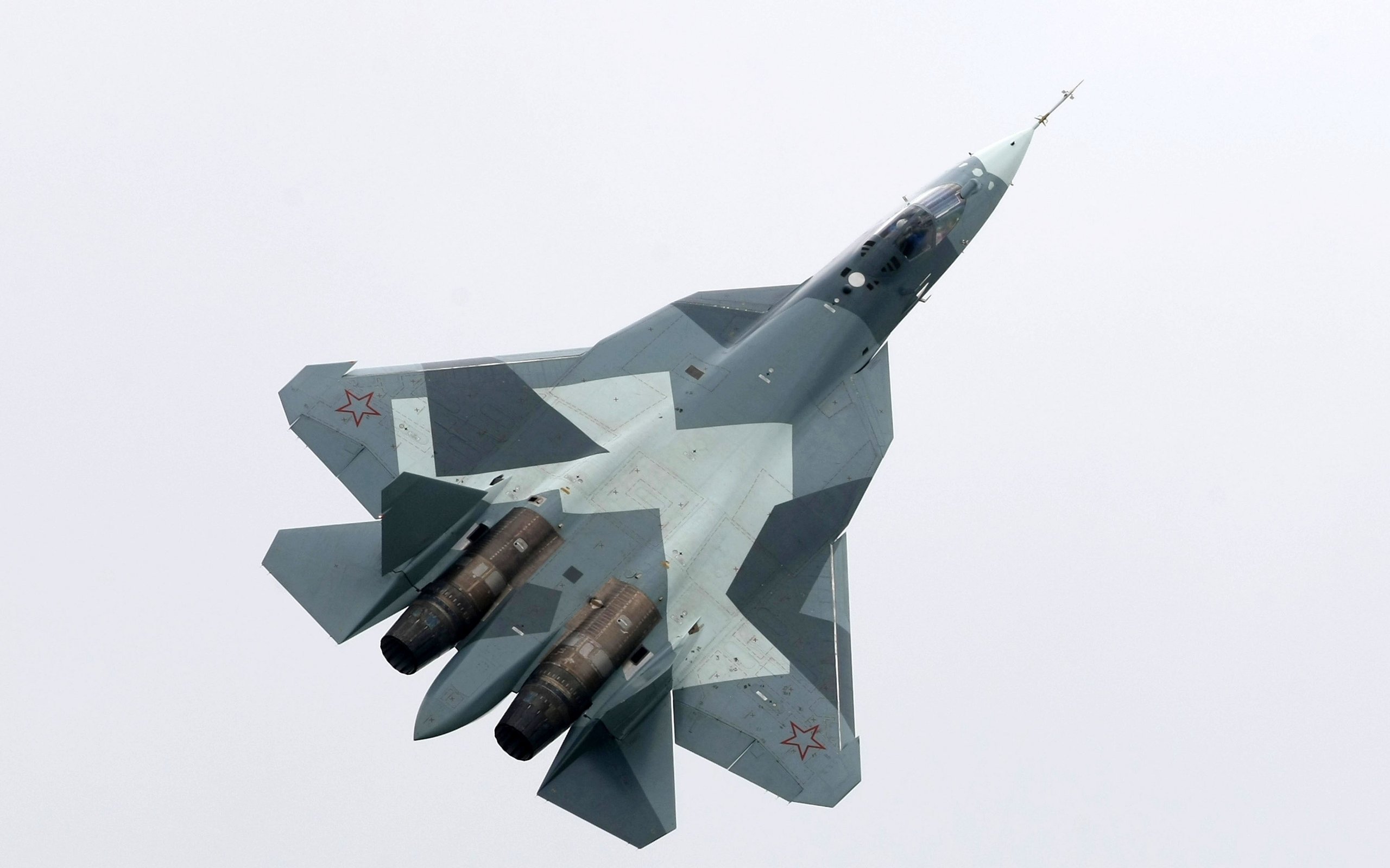 Awesome Sukhoi PAK FA free wallpaper ID:283714 for hd 2560x1600 PC