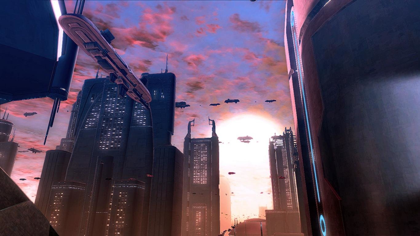Free download Futuristic city background ID:88111 laptop for PC