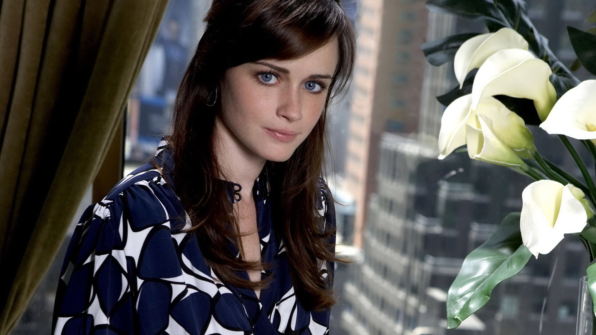 Awesome Alexis Bledel free wallpaper ID:166108 for 1080p PC