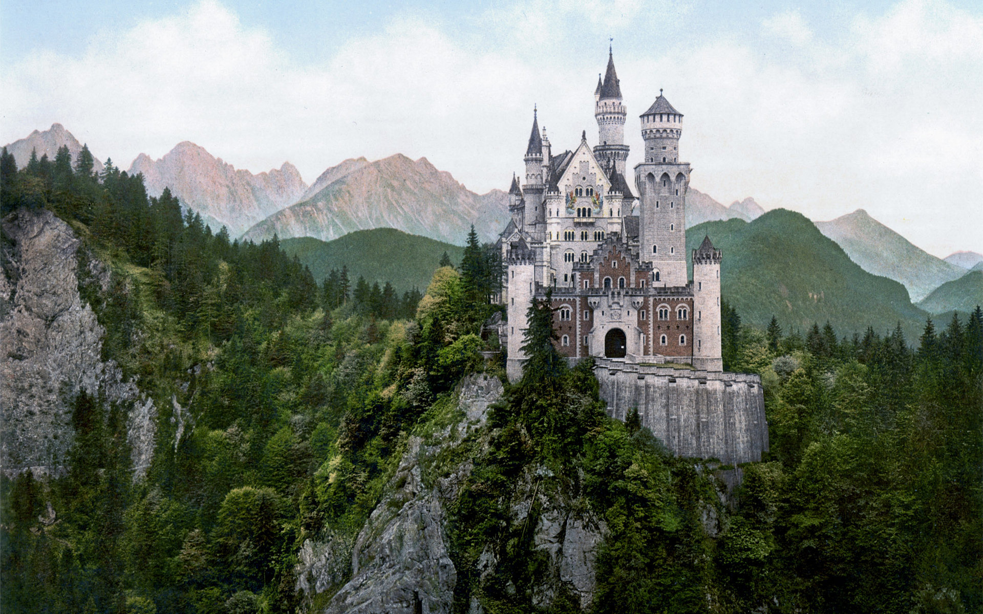 Best Neuschwanstein Castle background ID:492667 for High Resolution hd 1920x1200 desktop