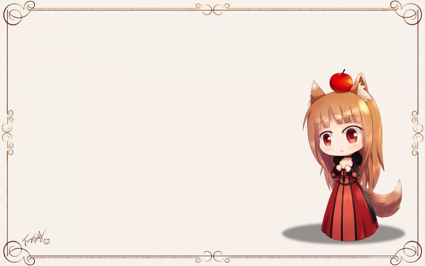 Awesome Spice And Wolf free wallpaper ID:399752 for hd 1440x900 computer